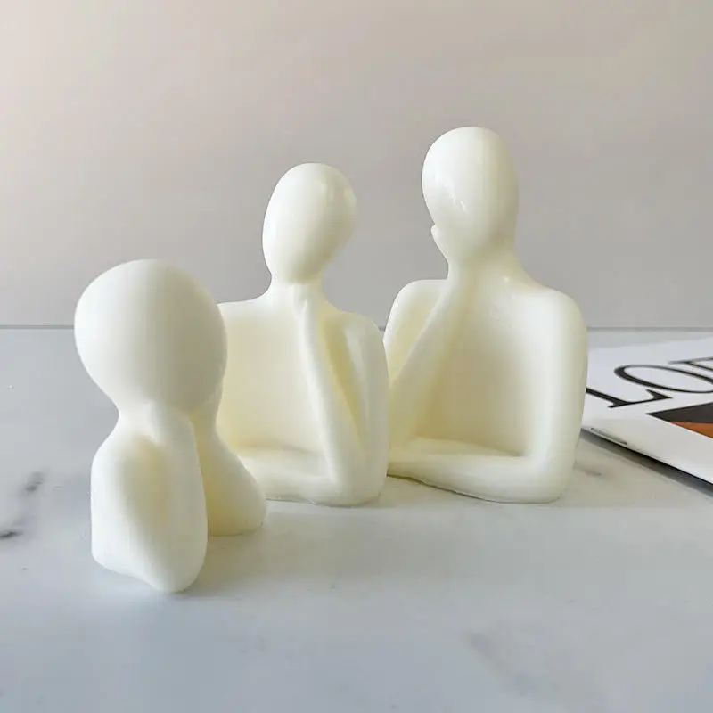 

D0067 DIY Home Decorating Aromatherapy Soap Silicone Mold 3D Leaf Shape Candle Silicone Mould