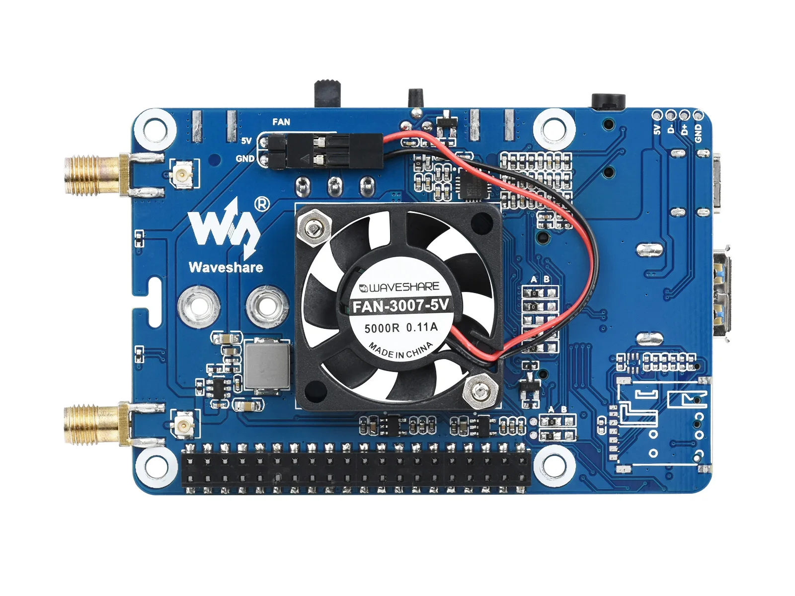 Шляпа Waveshare SIM7600G-H M.2 4G для Raspberry Pi LTE CAT4 High Speed 4G/3G/2G GNSS Global Band