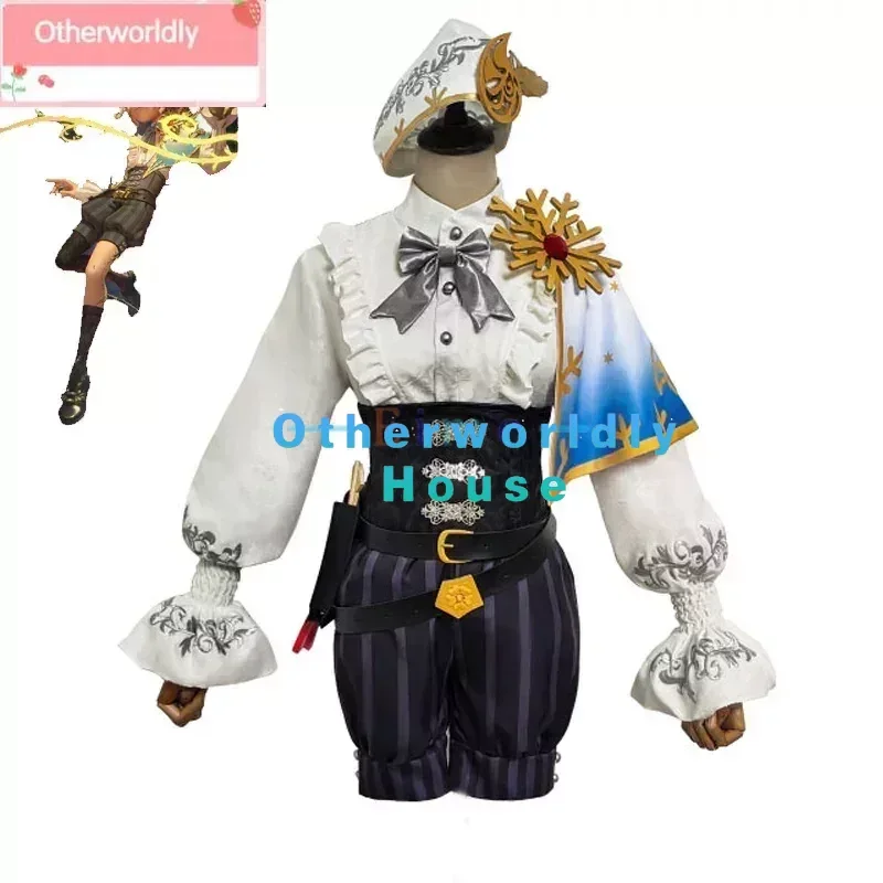 Костюм для косплея персонажа игры Эдгара валдена костюм художника с золотым