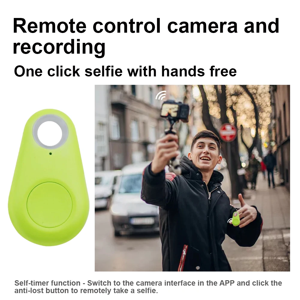 Брелок для ключей Mini ABS с защитой от потери 4 0 кошелек сигнализацией безопасность