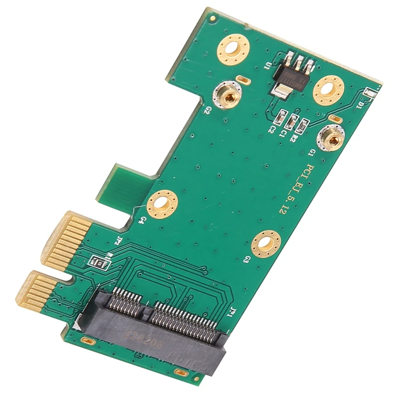 Фото Переходник PCI Express на Mini PCI Express, адаптер беспроводной сети Ethernet LAN Mini PCI-E, для ПК и ноутбука, сетевая карта №3
