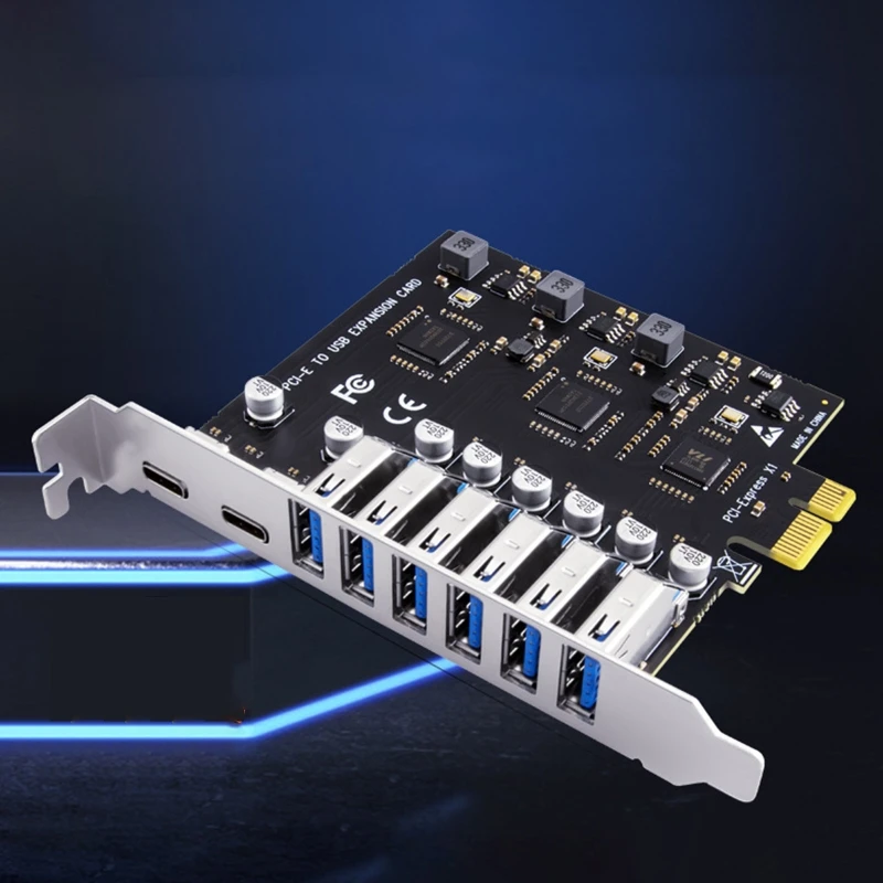 

Контроллер с расширительной картой USB 3,2 и портом USB Type-C(2) Type-A (6)