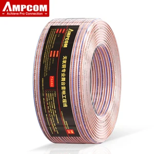 AMPCOM DIY HIFI Speaker Wire OFC Oxygen Free Pure Copper Audio Lan Cable for Car Audio Home Theater  in Pakistan