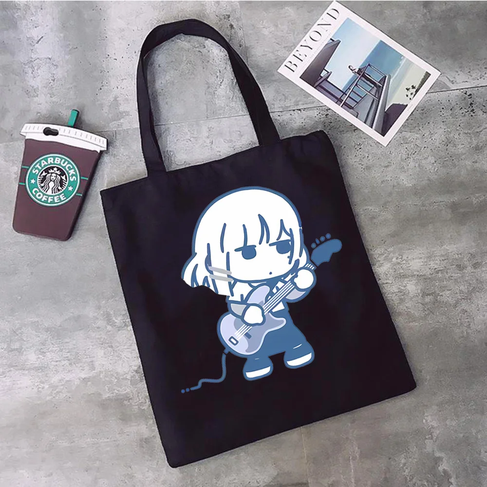 

Bocchi the Rock! Hitori Bocchi shopping bag shopping eco cotton handbag grocery bag fabric woven string jute cabas