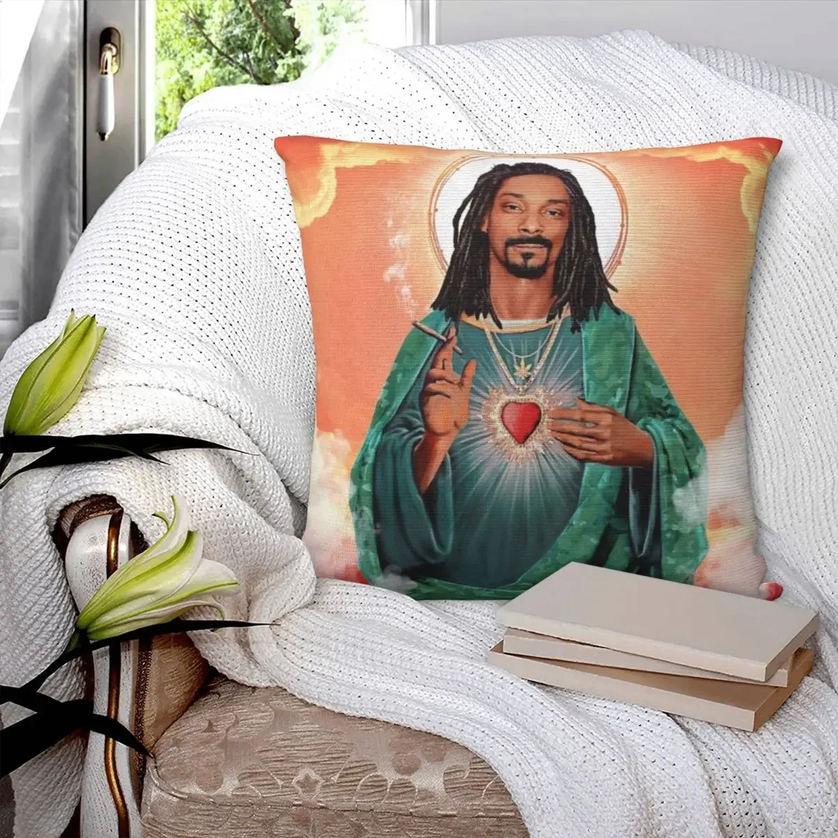Tep Teang Lan Kudu Snoop Dogg Bluetooth Чехлы Для Подушек Мягкая Квадратная Наволочка Из