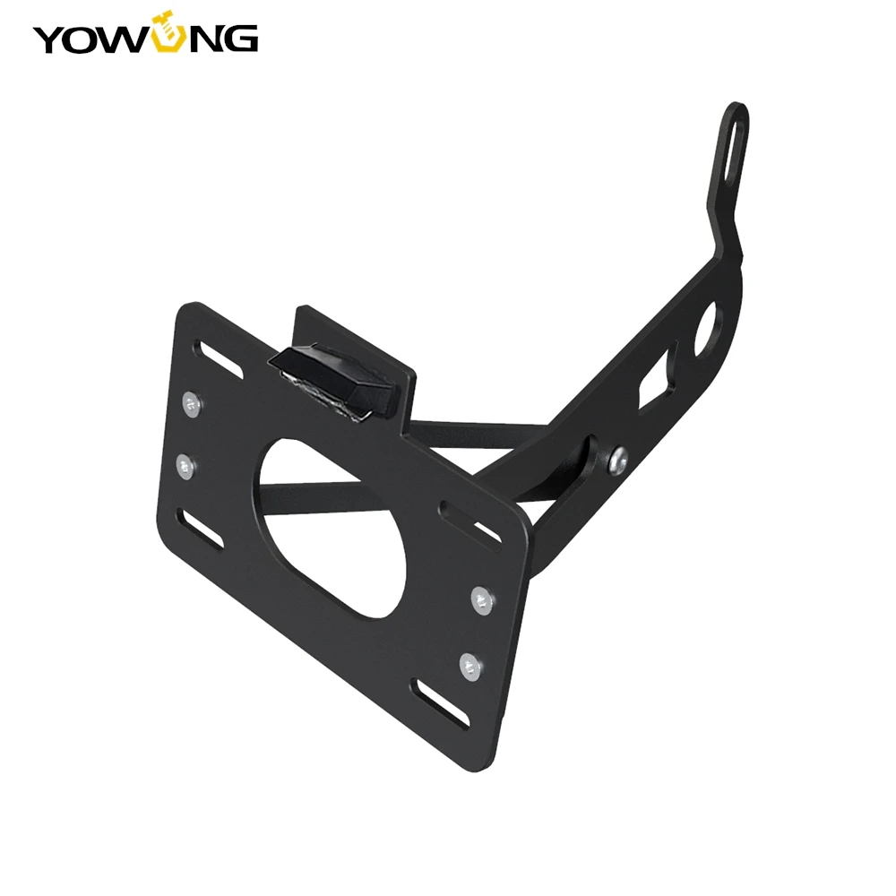 Новый боковой ограничитель крыла боковое Крепление держатель номерного знака CNC