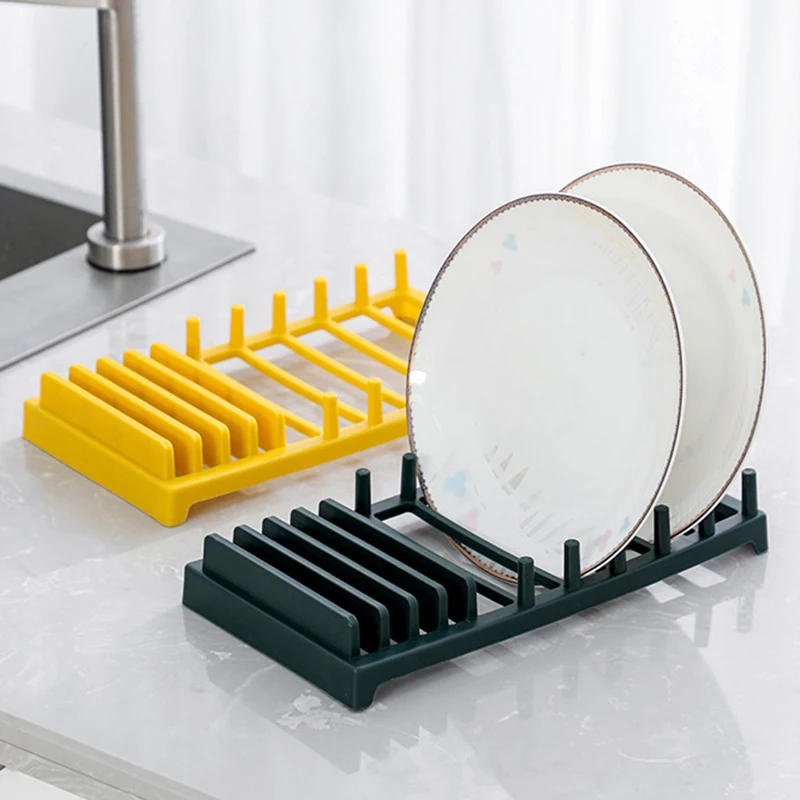 

Многофункциональная сушилка для посуды с отделениями для крышек кастрюль