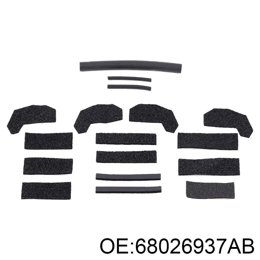 

68026937 AB для JEEP Wrangler JK авто ремонт утечек на крыше жесткий верх пенопластовый блокатор уплотнение салон автомобиля портативный модификация ремонтный комплект