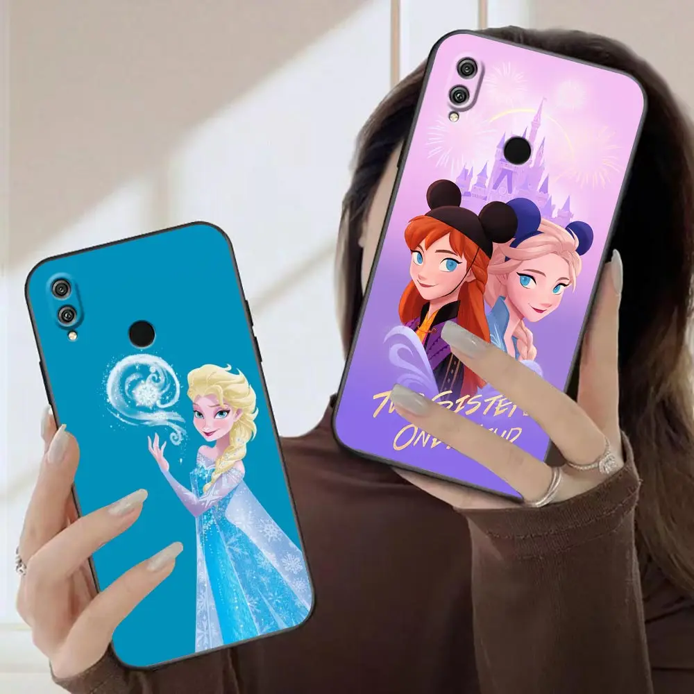 

Disney Frozen Lovely Cute Elsa Cartoon Case For Honor 60SE 50 30i 30 Youth 20s 20e 20 10 9x 9a 9c 9s 8s 8x x8 Lite Pro 5G Cover