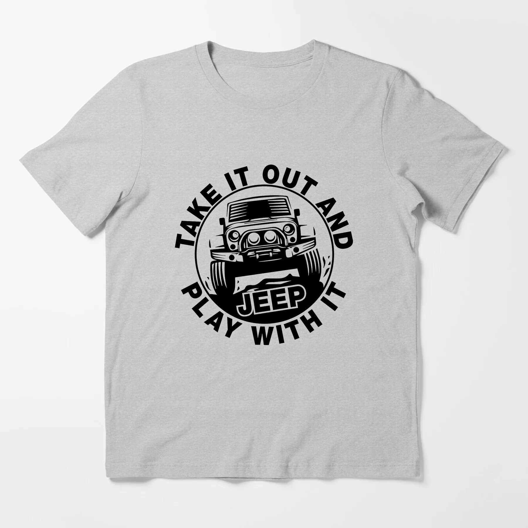 

Amazing Tees Male T Shirt Casual Unique Oversized Take It Out and Play with It Jeeps Classic T-shirt Men T-shirts Graphic S-3XL