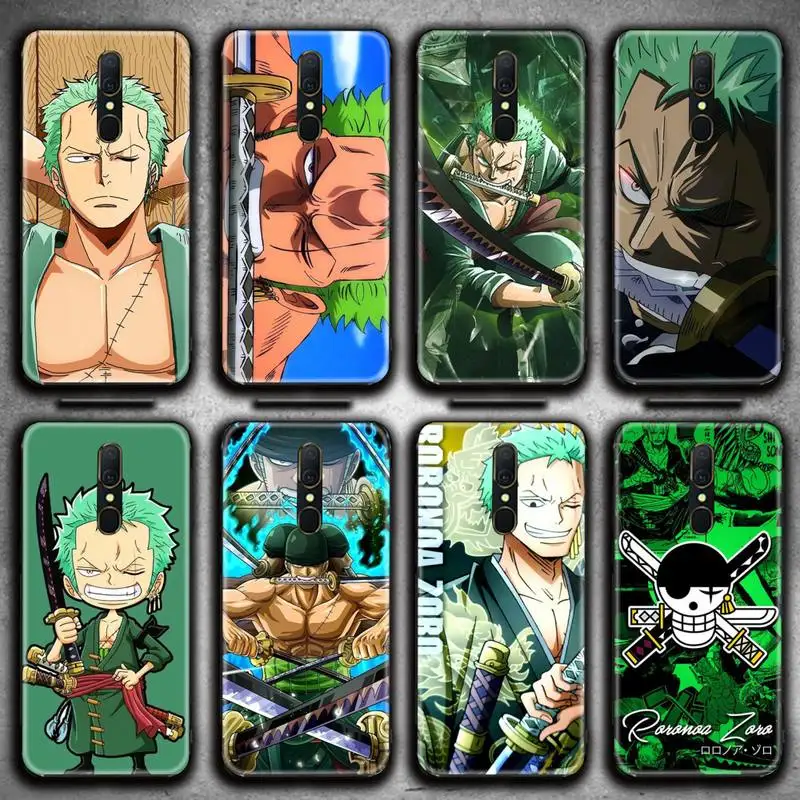 

One Piece Zoro Phone Case For Oppo A5 A9 2020 Reno2 z Renoace 3pro A73S A71 F11