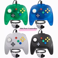 new version 2 pack for n64 controller mini game pad joystick for n 64 console plug play design from japan