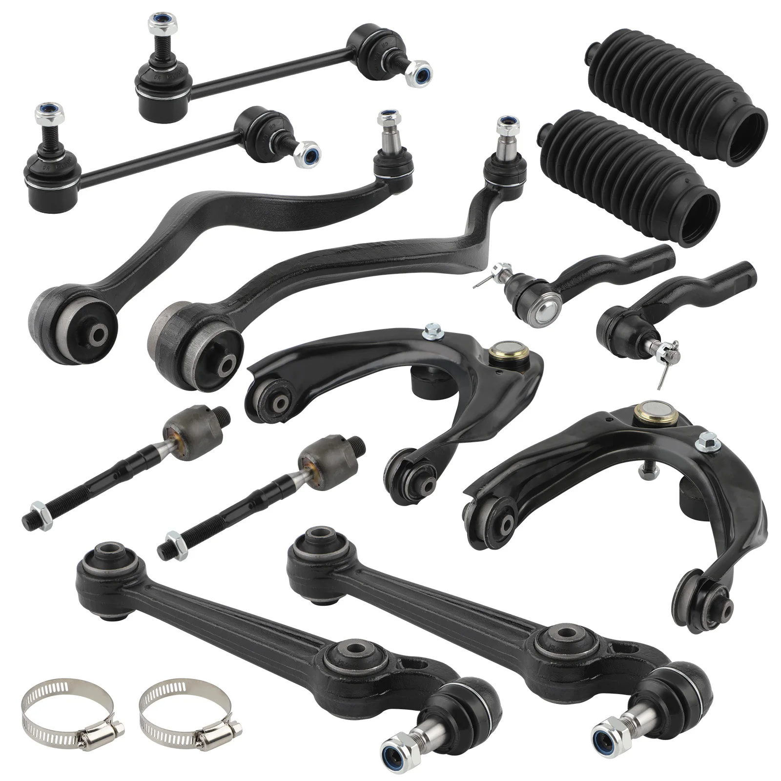 

Suspension Front Upper Lower Control Arms Kit for Ford Fusion 2007 2008 2009