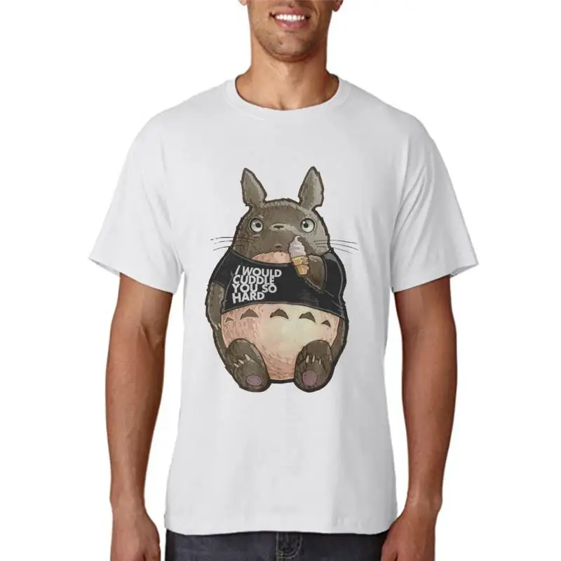 

Название: Винтажная футболка в стиле «Мой сосед Тоторо» с японской мангой «Я бы хотел», Топ унисекс для мужчин и женщин, 2042