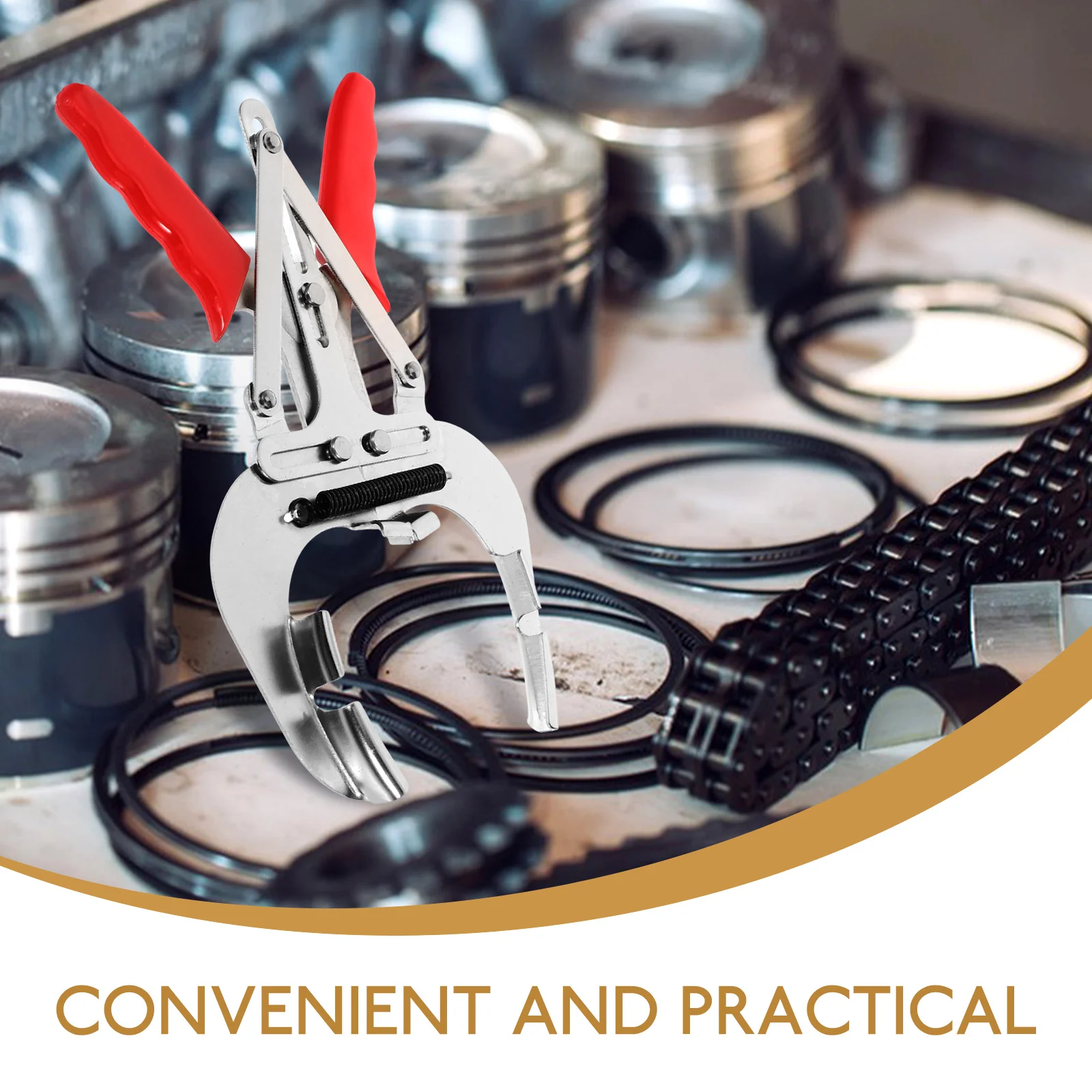 Плоскогубцы для поршневых колец Инструмент установки компрессора двигателя