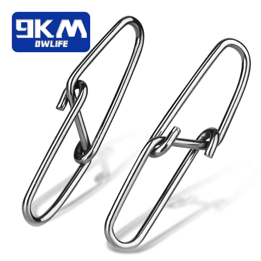 

Fishing Snap 50~200Pcs Bait Pin Duo Lock Link Quick Change Fishing Crankbait Clips Fast Snap Fishing Lure Connector Stainless