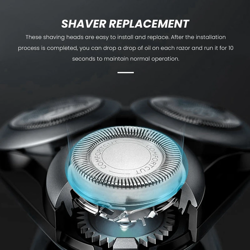 Головки сменные SH30/50/52 для электробритвы Philips 3 шт.