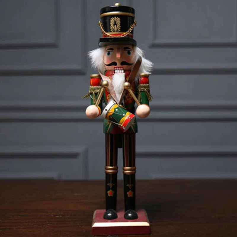 Деревянные фигурки Щелкунчик 30 см кукла-Щелкунчик настольные поделки детские