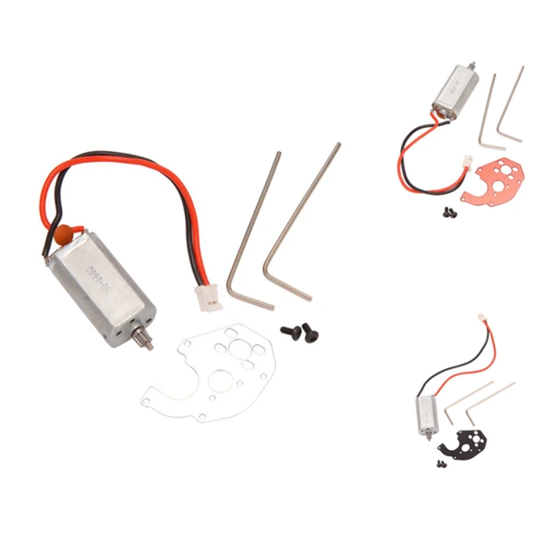 

050 Brushed Motor With Motor Gear For 1/24 RC Crawler Axial SCX24 AXI90081 AXI00001 AXI00002 AXI00005 Upgrade Parts