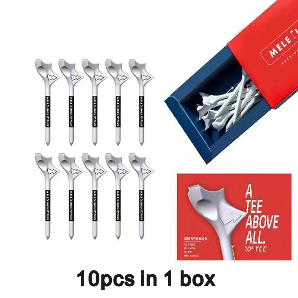 

Golf Tee 10° Diagonally Inserted Diamond Golf Tee Reduces Spin And Increases Distance Speed With Zero Resistance Golf Tee Gift
