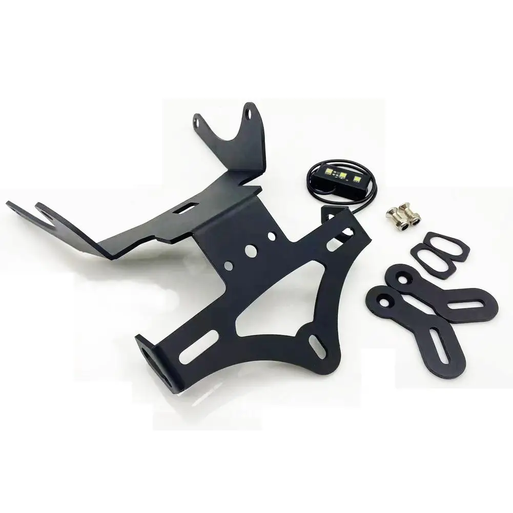 

Motorcycle License Plate Holder Tail Light Bracket Tidy Fender Eliminator for Honda CB650R CBR650 CBR 650R Accessories dropship