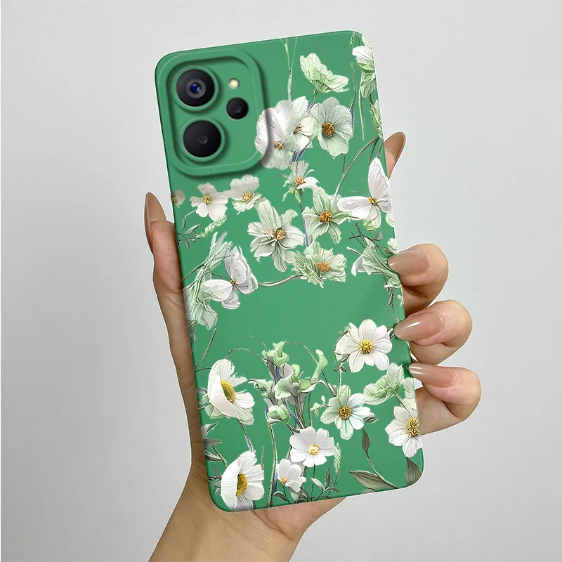 Чехол для телефона Realme 9i 5G / 10 10T RMX3612 RMX3663 мягкий силиконовый окрашенный корпус с