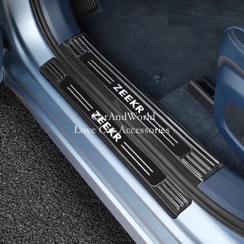 Применяется к ZEEKER 001 2021 - 2024 нержавеющая сталь Пороги износостойкие крышки двери