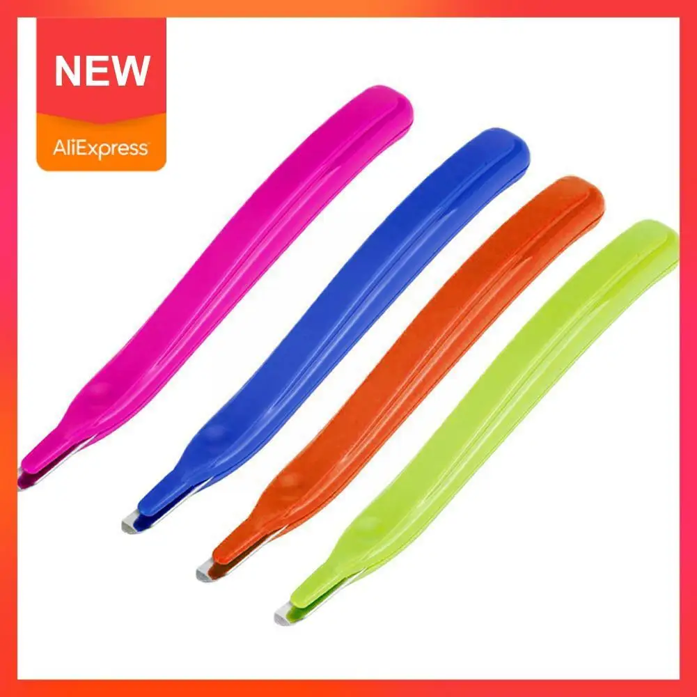 

1pc Hand Holder Magnetic Staple Remover Plastic Rubber Staple Students Supplies Re School Multicolor Office Tool G0V7 Stati H8Q9
