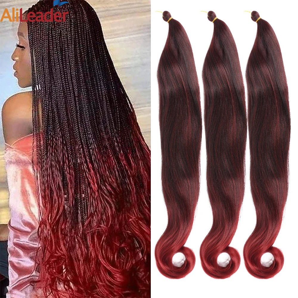 

Yaki Pony Braiding Synthetic Hair Curly 26Inch Spiral Curls Loose Wave Crochet Braids Pre Streched French Curls Braids For Women