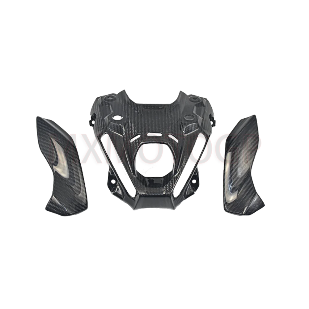 

For Yamaha MT 09 MT09 FZ 09 FZ09 2021 2022 2023 3K Carbon Fiber Motorcycle Modified Front Nose Headlight Cover Fairing Cowl