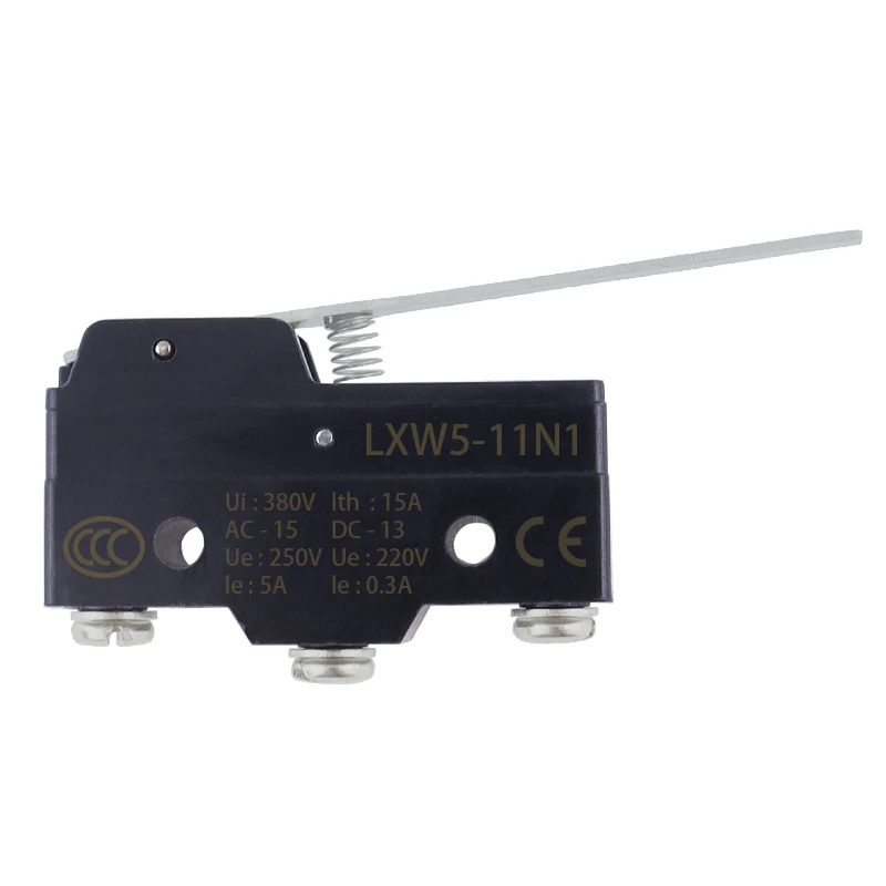LXW5-11N1 Микроконцевой выключатель длинный рычаг SPDT дорожный переключатель
