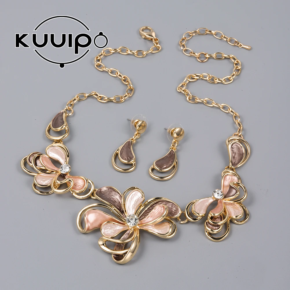

Kuuipo Flower Necklace Trending Products Choker Aesthetic Chokers Gift Woman's Accessories Chains Necklaces for Women 2022 New