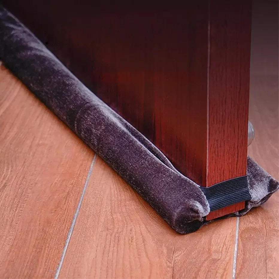 

Door Draft Stopper Under Door Draft Blocker Guard Double Sided Sound Proof Keeping Warm and Cold out Door Seal Strip