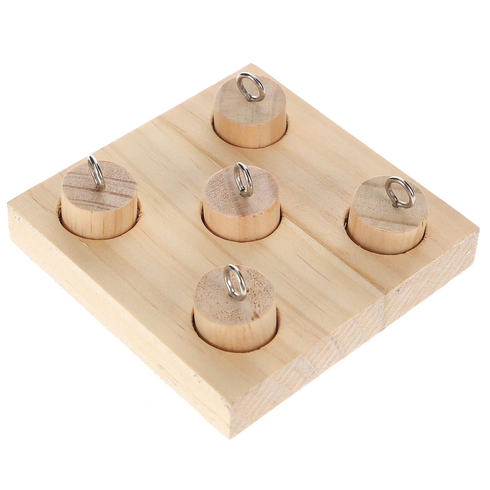 

Toy Bird Parrot Toys Puzzle Wooden Training Chew Parakeet Intelligence Educational Block Cage Foot Wood Cockatiel Grinding Stand