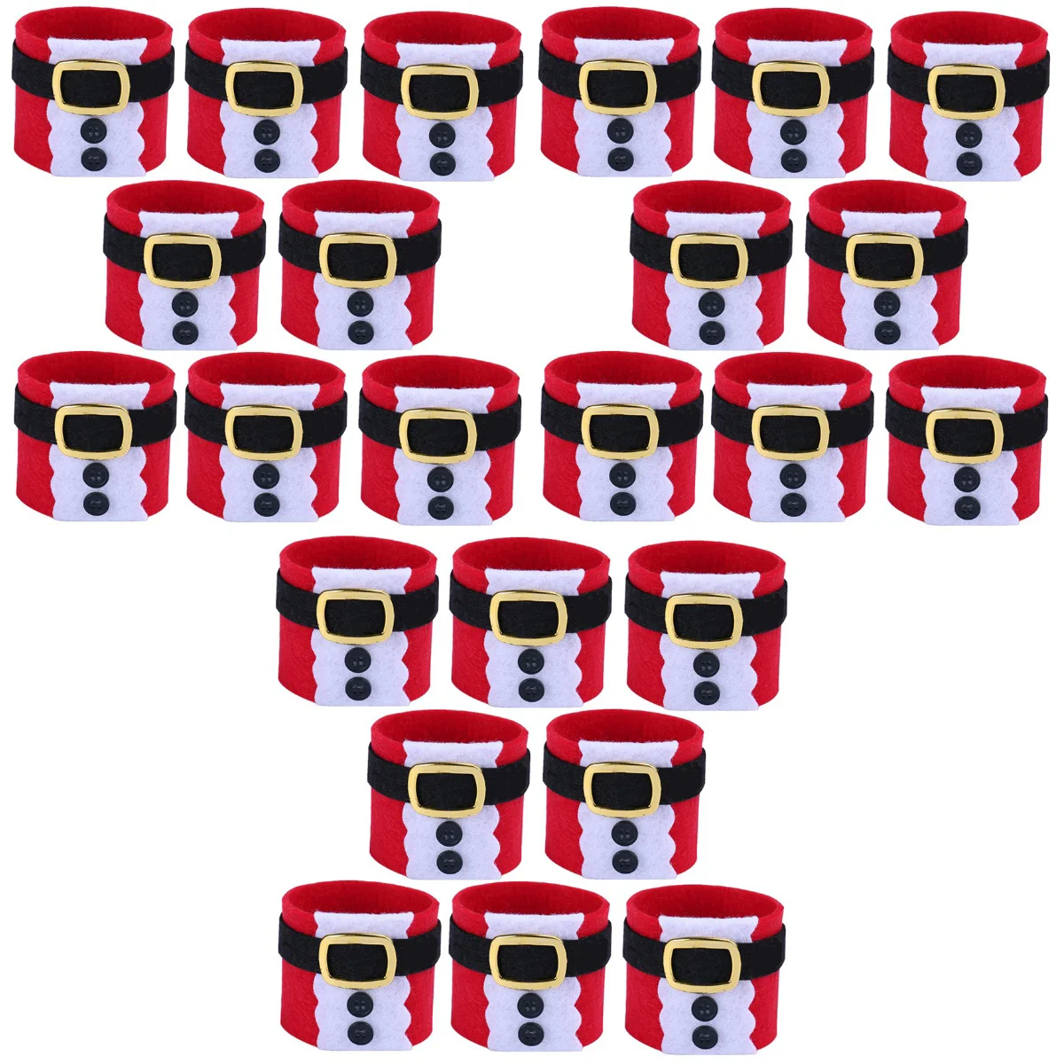 

Napkin Christmas Rings Table Wedding Holiday Decor Party Decoration Festival Dinning Setting Supplies Holder