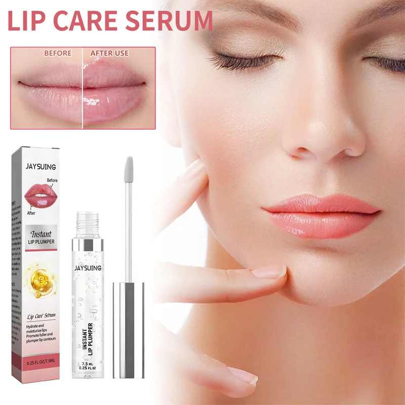 

Instant Volumising Lip Plumper Serum Collagen Lips Plumping Gloss Oil Reduce Fine Lines Long Lasting Moisturizing Sexy Lip Care