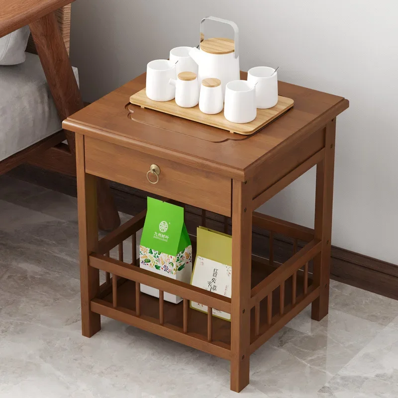 Маленький журнальный столик для гостиной дивана боковой шкаф угловой Маджонга