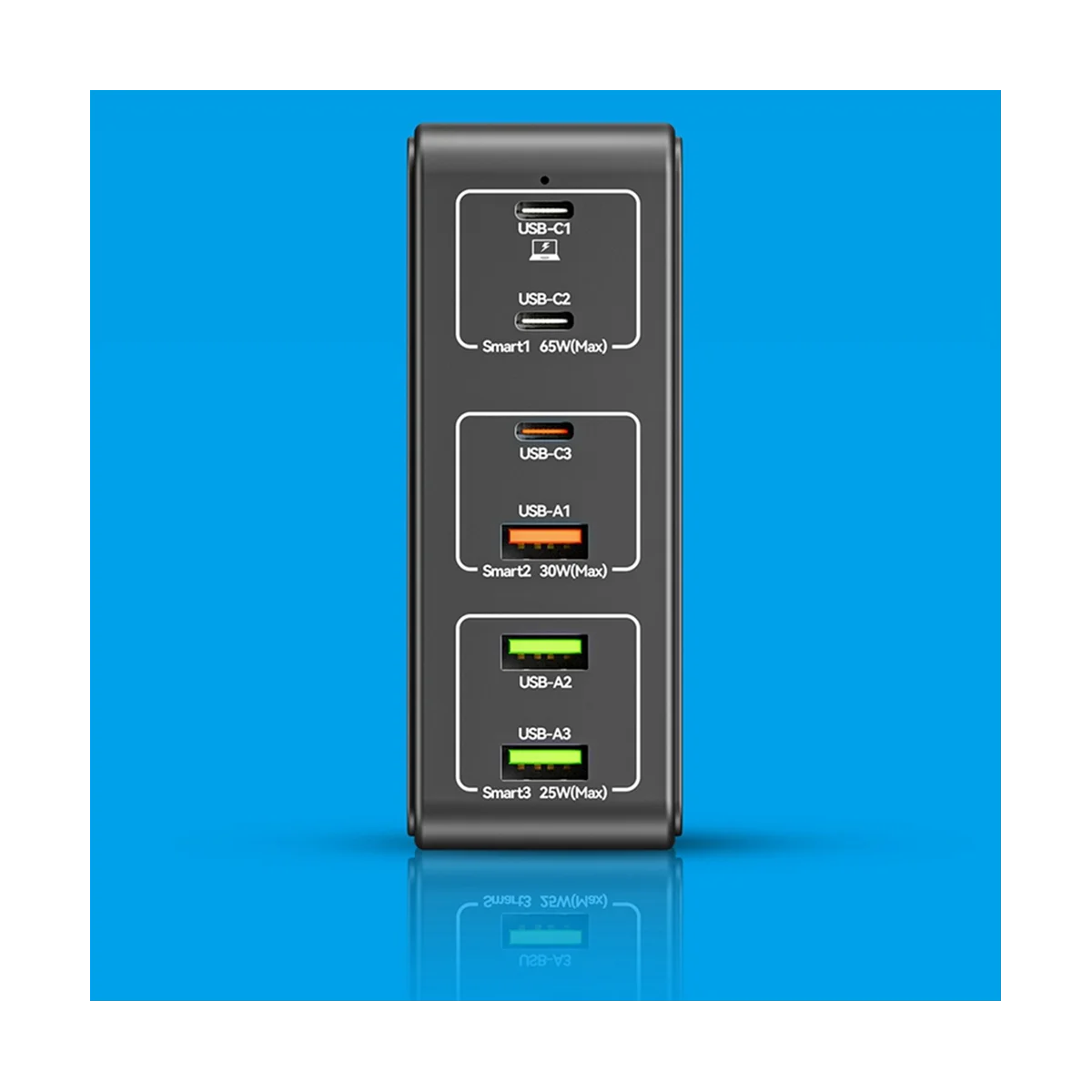 

Многофункциональное зарядное устройство для сотового телефона с USB-портом, 120 Вт