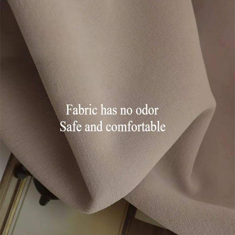 Шторы из синели с высоким затенением для гостиной современный светильник