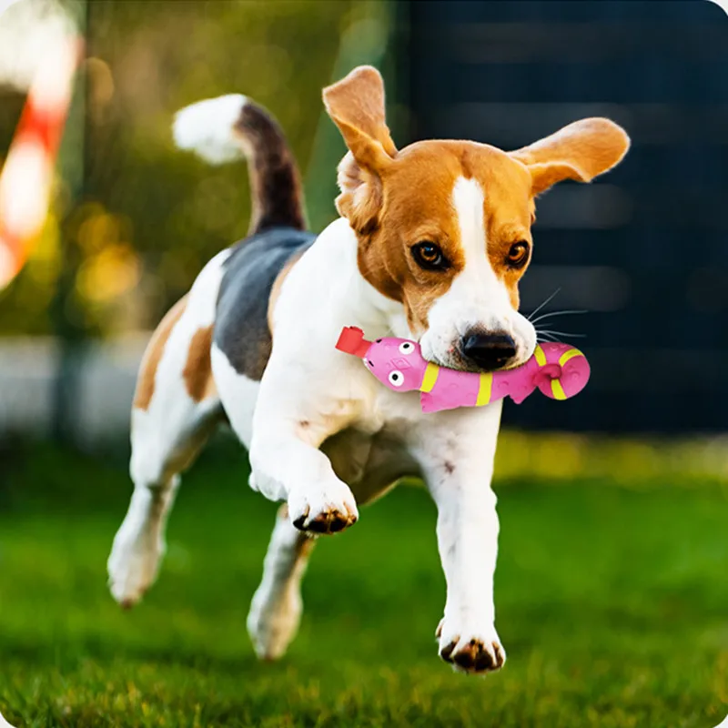 

New Dog Latex Toys Lizard Crocodile Shape Teeth Cleaning Tool Puzzle Sound Squeeze Interactive Stress Relief Pet Supplies Toys