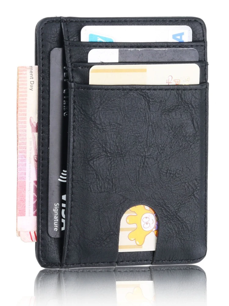 GOYARD Goyardine Pocket Organizer Wallet Black 245053