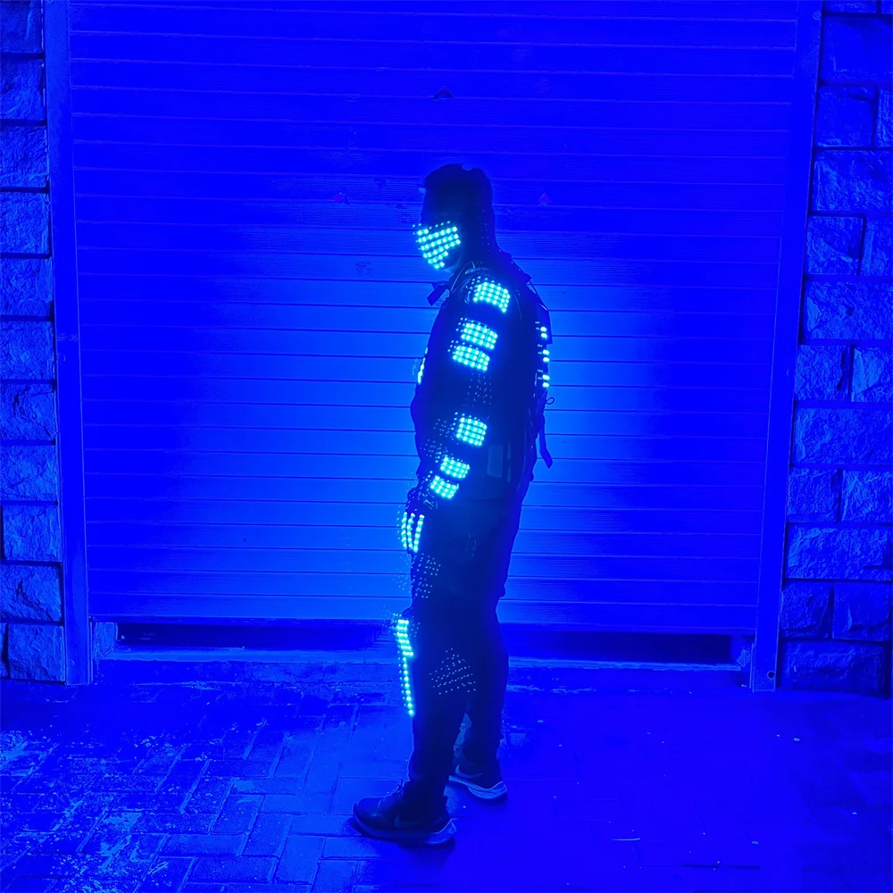 Светодиодные костюмы Magicool RGB RF с дистанционным управлением костюм для роботов