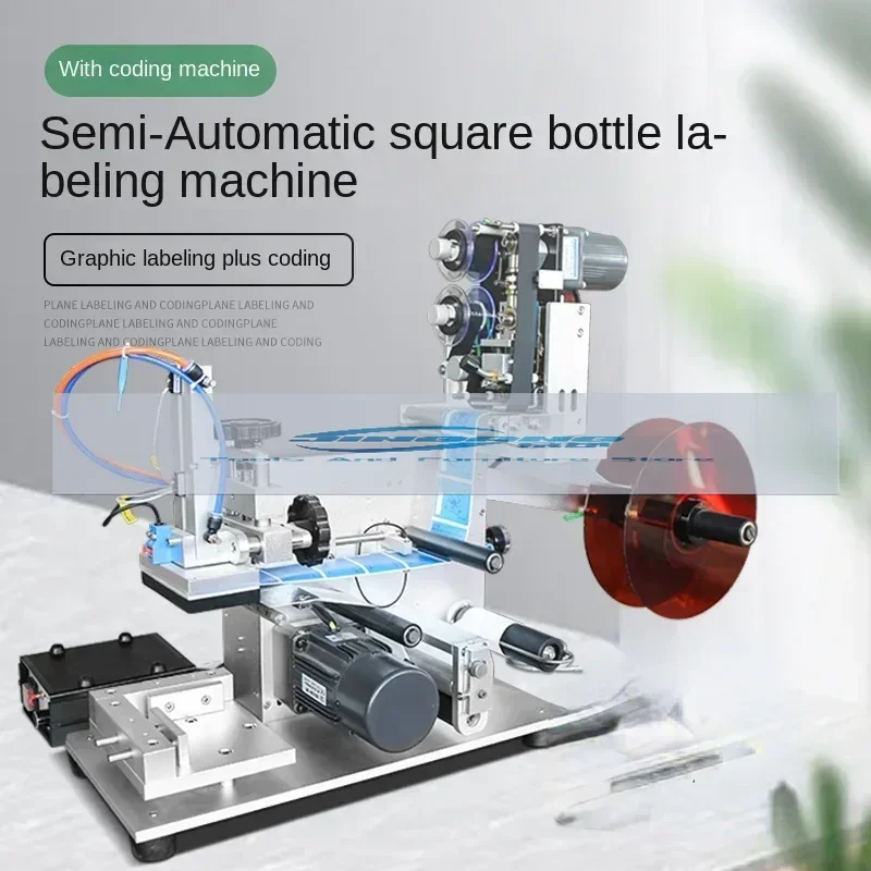 Полуавтоматизатор Etiketteermachine Kleine Rode Wijnfles Zelfkle идея Полуавтоматисштаб Ronde Fles