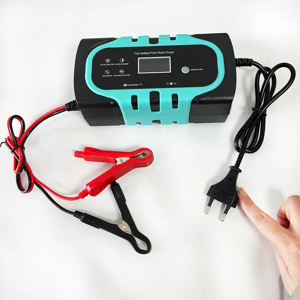 Автомобильные аккумуляторные зарядные устройства Power Puls 12 В 10 А ремонтные с