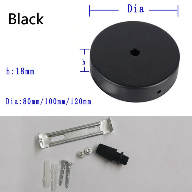 

Основание светильника для потолочного крепления 8/10/12 см