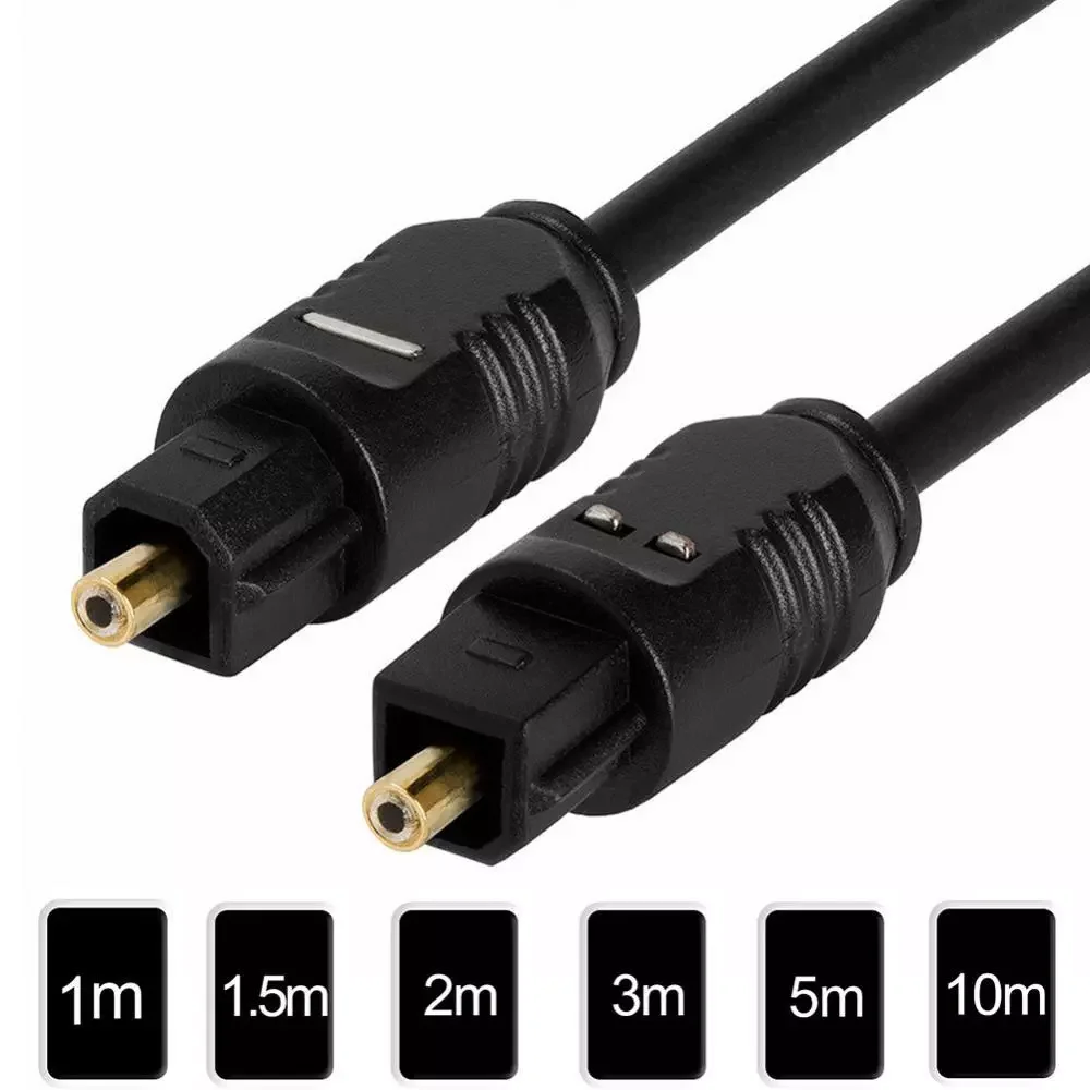 

Digital Optical Audio Cable 7.1 Surround Sound Fiber Optical Digital Toslink Audio Cable Speaker TV Cord