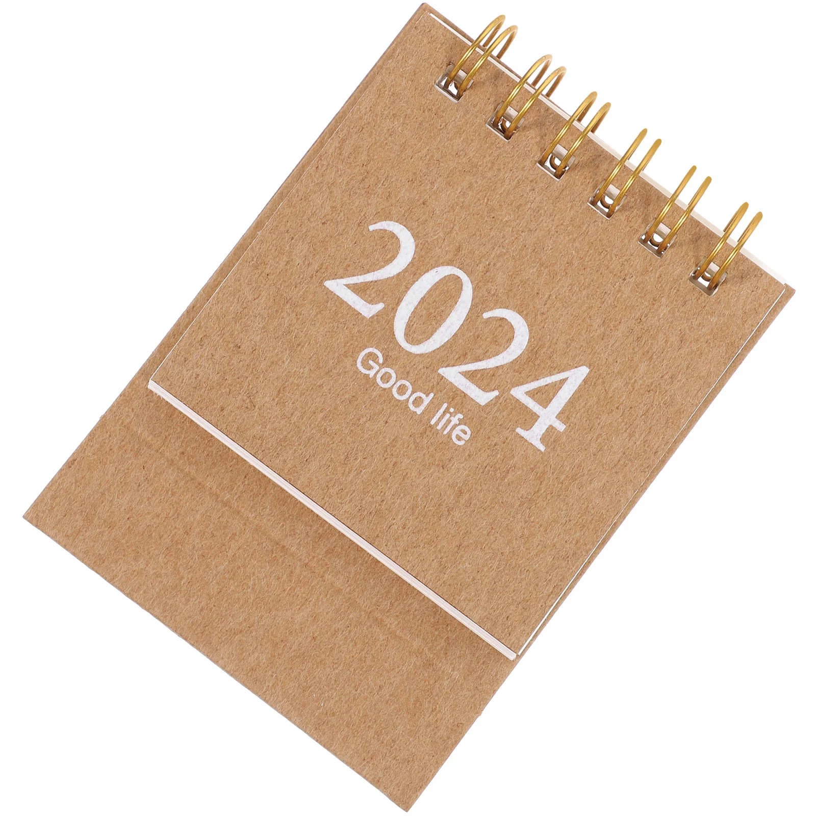 

Office Decor Simple Desktop Calendar Color Accessory Schedule Planner 2024 Ornament Household Freestanding Table