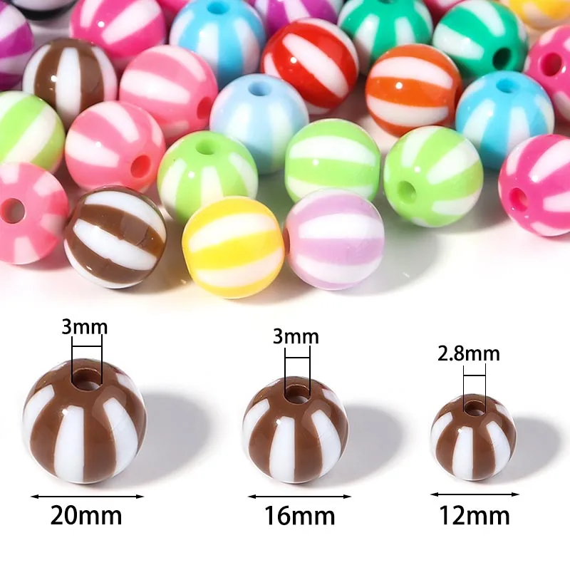 10-50 шт. акриловые шарики для изготовления браслетов