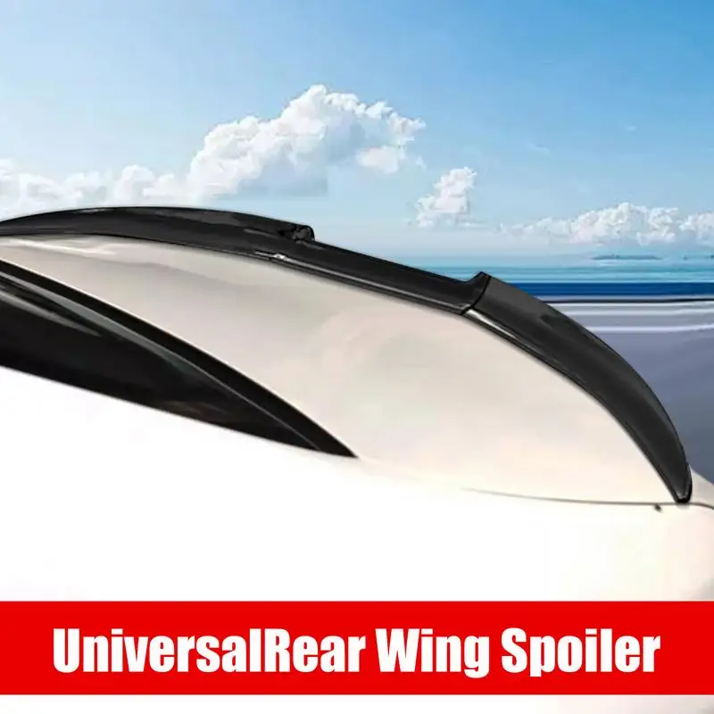 Подходит для большинства автомобилей спойлер на заднее крыло трехступенчатое