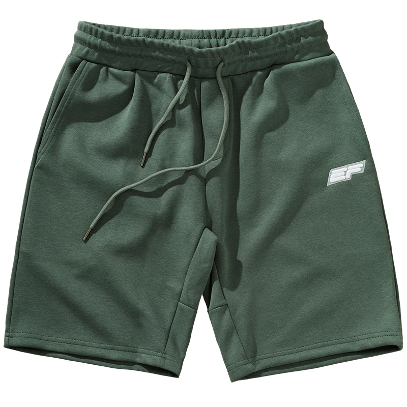 

Tide brand day system simple shorts men's summer knitted pants casual sports everything up elastic waist pants